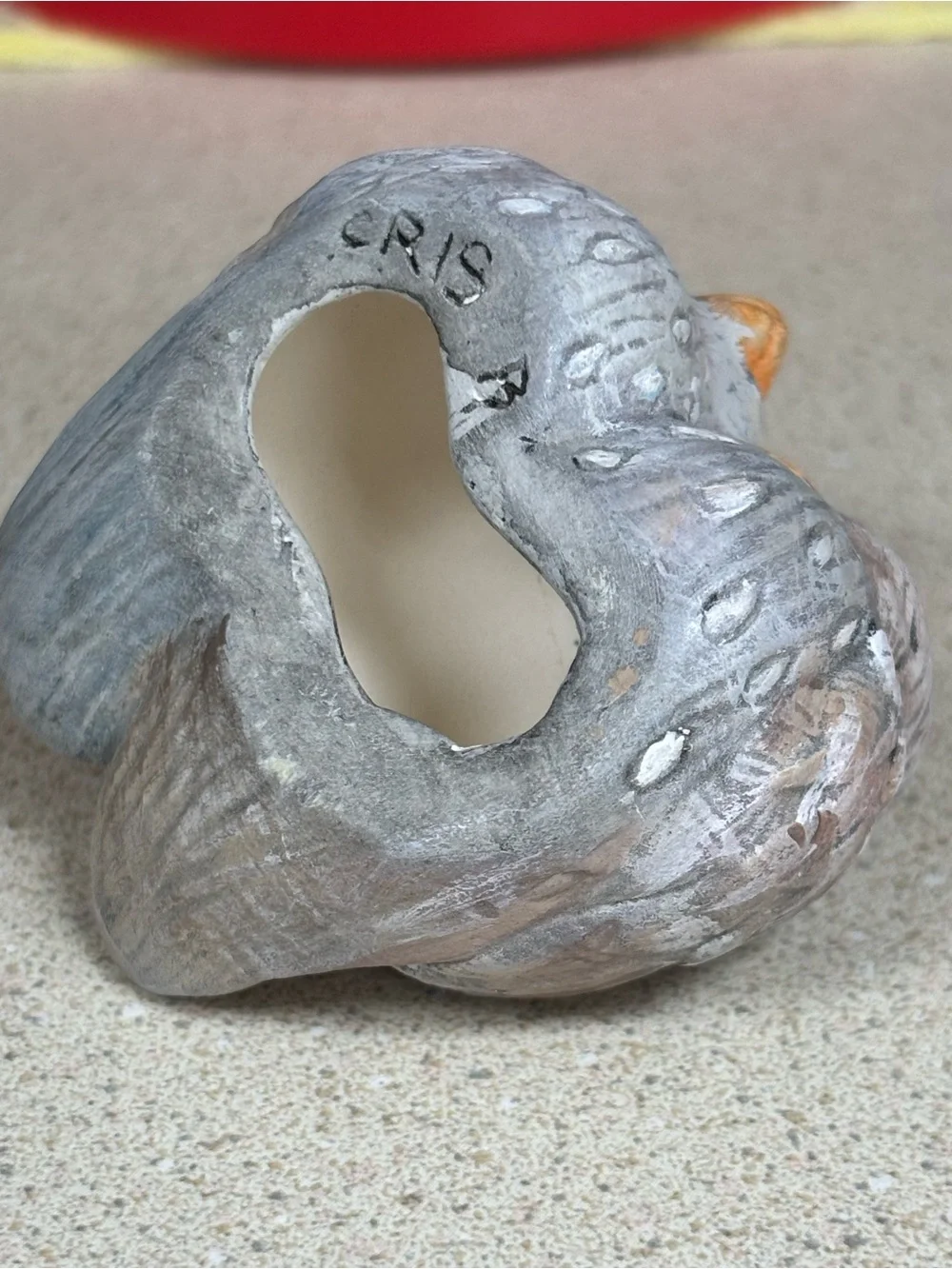 Two Ceramic Birds Figurine